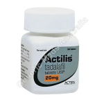 Actilis 20 mg daily use tablets